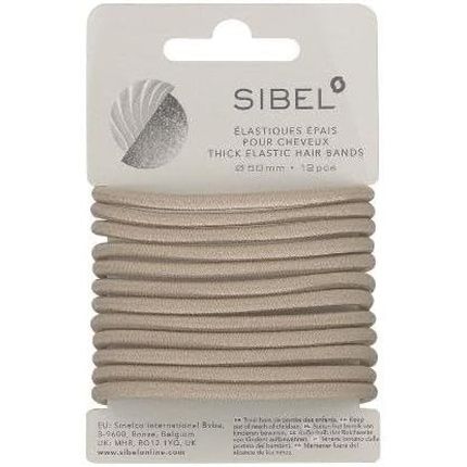 Soft Elastics Blond 12 Pieces Sibel