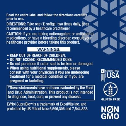 Life Extension Super Absorbable Tocotrienole Softgels 60 Count - Image 3