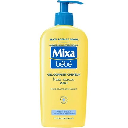 Mixa Gentle 2-In-1 Body & Hair Gel