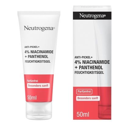Neutrogena Anti-Pimple Moisturizing Gel 4% Niacinamide And Panthenol 50Ml