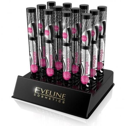 Mega Size Mascara Ultra Long Lashes And Volume - Pack Of 11 + 1 Tester