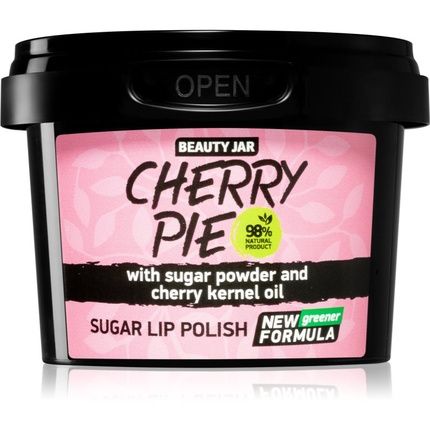 Beauty Jar Cherry Pie Softening Sugar Lip Scrub 120G