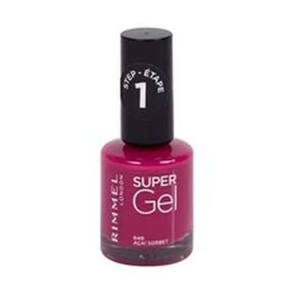 Rimmel Super Gel Step1 Gel Nail Polish 12 Ml 095 Going For Gold