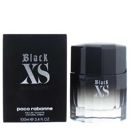 Paco Rabanne Paco Xs Black Eau De Toilette Spray For Men 100Ml