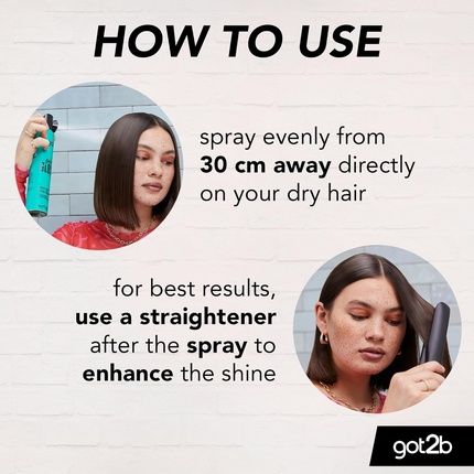 Got2B Gotgloss Hair Spray Finish For Glossy And Glass-Like Hair 200Ml - Image 3
