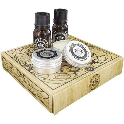 Dear Barber Mini Grooming Collection Set - Beard Oil 10Ml, Moustache Wax 15Ml, With Confidence Eau De Toilette 10Ml, Beard Balm 15Ml - Image 3