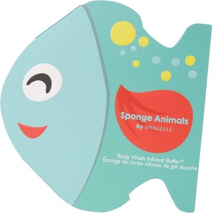 Spongelle Kids Animals Body Wash Infused Buffer Fruitilicious Fish