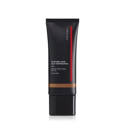 Shiseido Synchro Skin Self-Refreshing Tint Spf 20 Light Coverage Tinted Moisturizer 12-Hour Wear 24-Hour Hydration Waterproof Shine Resistant Non-Comedogenic Deep Tsubaki 515
