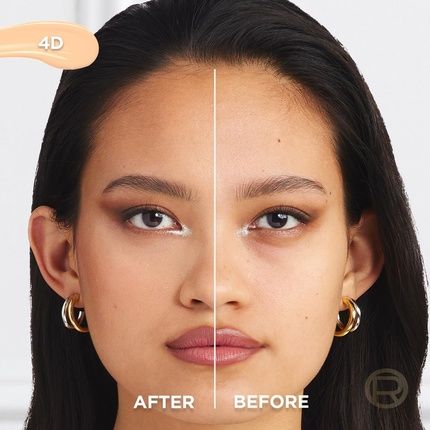 L'Oreal Paris Serum Concealer Medium Coverage Radiant Finish With 1.5% Hyaluronic Acid And Caffeine True Match 10Ml 4D