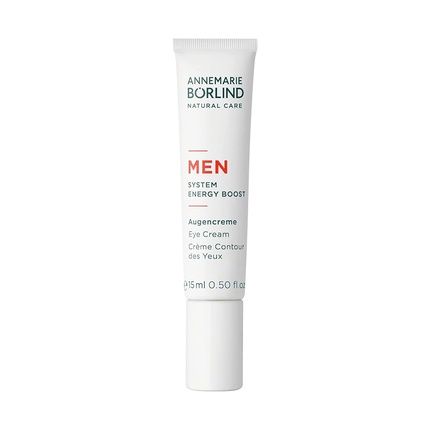 Annemarie Borlind Men Eye Cream 15Ml - Cooling And Refreshing With Innovative Energy Complex Of Plant Taurine And Organic Caffeine - Mineral Oil Free, Vegan