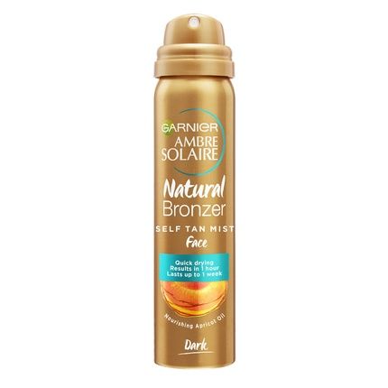 Garnier Natural Bronzer Self Tan Mist Face 75 Ml