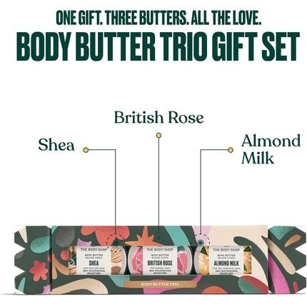 The Body Shop Body Butter Trio Gift Set 3X 50Ml