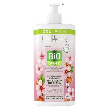 Eveline Bio Organic Body Balm Firming And Nourishing Almond Oil 650Ml