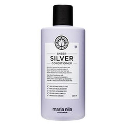 Maria Nila Sheer Silver Conditioner 300Ml Moisturizing Conditioner Neutralizing Yellow Hair Tones
