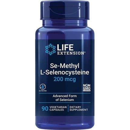 Life Extension Se-Methyl-L-Selenocysteine 200Mcg 90 Vcaps