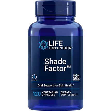 Life Extension Shade Factor Safeguard Your Skin From The Inside Out 120 Vegetarian Capsules
