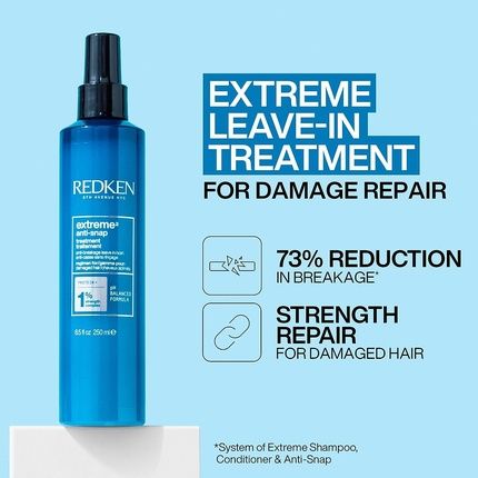 Redken Leave-In Treatment Reduces Appearance Of Split Ends Extreme Anti Snap Single Anti Snap
