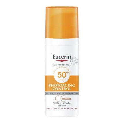 Eucerin Photoaging Control Cc Sunscreen Medium Tinted Spf50+ 50Ml