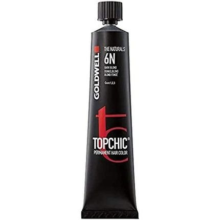 Goldwell Topchic Tb Permanent Hair Colour, 6Rb Medium Red Beech, 60 Ml