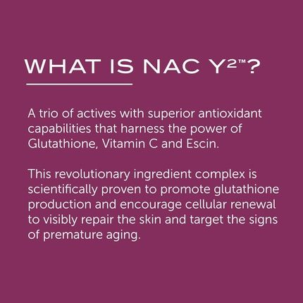 111 كريم ليلي لإصلاح البشرة Nac Y2 كريم وجه مرطب بعمق 1.69 أونصة سائلة