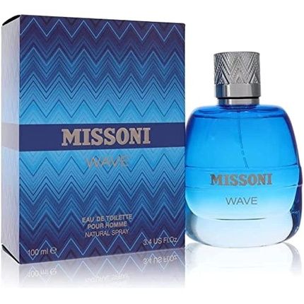 Missoni Wave Men Edt Spray 3.4 Fl Oz