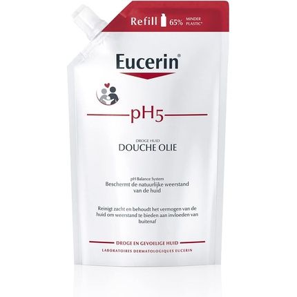 Eucerin Ph5 Shower Oil Refill 400Ml Almond