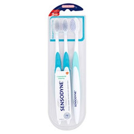 Sensodyne Extra Soft Gentle Clean Extra Soft Toothbrush 3 Pieces