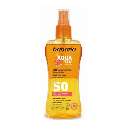 Babaria Sun Sunscreen Biphasic Spf50 Spray 200Ml High Protection Sunscreen - Image 4
