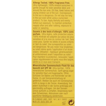 Clinique Mineral Sunscreen Fluid Spf50 30Ml - Image 3