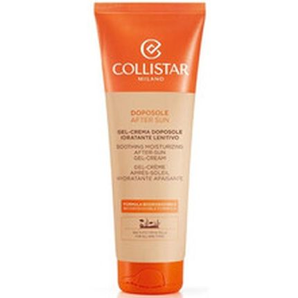 Collistar Soothing After-Sun Moisture Gel Cream With Biodegradable Formula And Environmentally Certified Perfume 250Ml