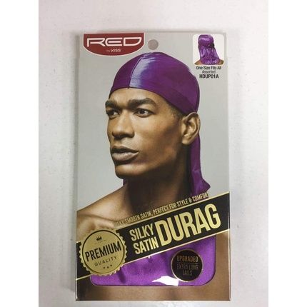 Red By Kiss Premium Silky Satin Durag Extra Long Tail Assorted Colors