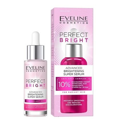 Eveline Perfect Bright Advanced Super Brightening Face Serum 30Ml