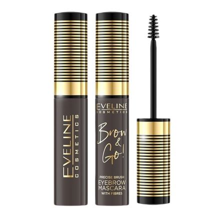 Eveline Brow & Go! Eyebrow Mascara 02 Dark 6Ml