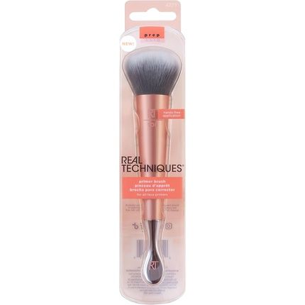 Real Techniques Dual-Ended Primer Facial Skincare Brush And Stainless Steel Scoop