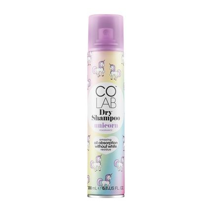 Colab Dry Shampoo Unicorn Fragrance 200Ml With Amazing Oil Absorption