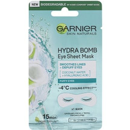 Garnier Skin Naturals Innovation Moisture Smoothness Eye Tissue Mask 6G