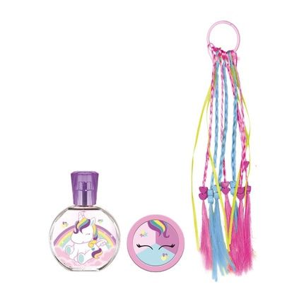 Eau My Unicorn Set With Edt 50Ml, Eye Shadow, And Braids With Rubber Band - Image 3