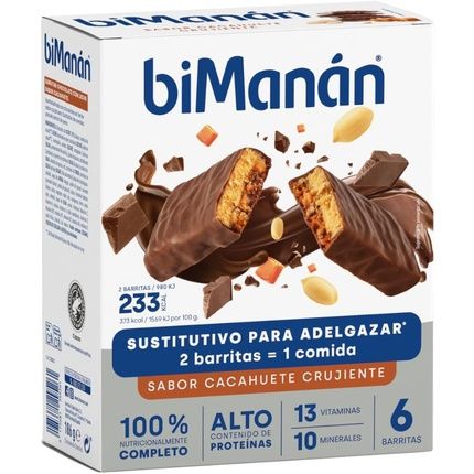 Bimanan Beslim Crunchy Peanut Substitute Bars