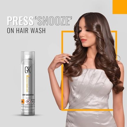 Gk Hair Waterless Overnight Dry Shampoo Hair Taming System No Residue Spray 7 Fl Oz 332Ml For Fine Oily All Hair Types Removes Flaking Dandruff Excess Oil Sulfate Paraben Free Women And Men - Image 3
