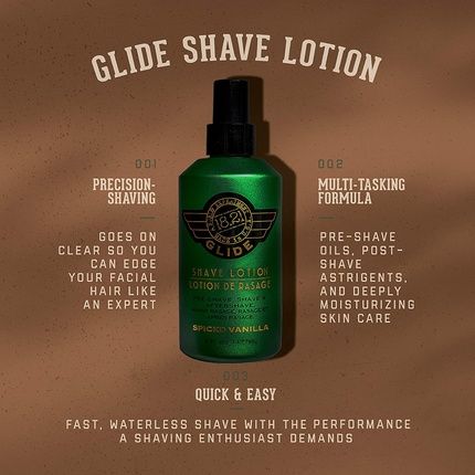 18.21 Man Made Shaving Glide Sweet Tobacco 177Ml - Image 3