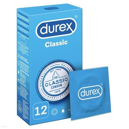 Durex Classic Condoms 12 Pieces