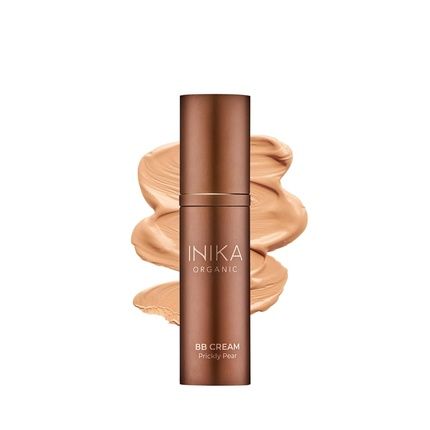 Inika Organic Bb Cream Foundation Vegan Makeup With Hydrating Prickly Pear