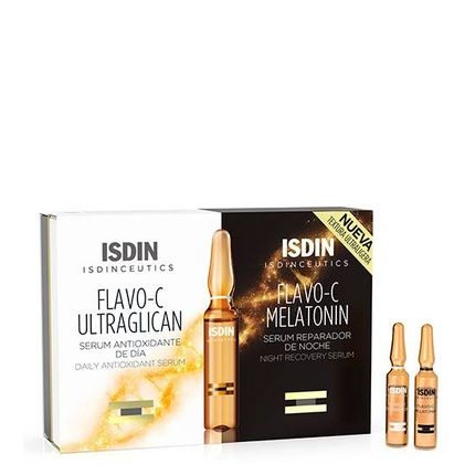 Isdin Isdinceutics Flavoc Melatonin Ultraglican Serum 20 Vials