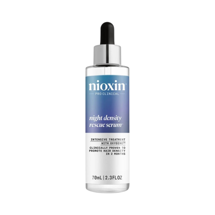 Nioxin Night Density Rescue Serum 70Ml Intensive Night Treatment For Hair Density