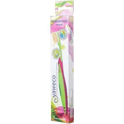 Yaweco Eco Toothbrush Nature Medium-Hard Assorted Colours