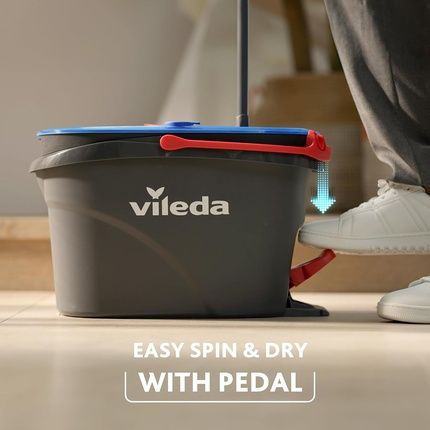 Vileda H2Pro Spin Mop System - Separates Clean And Dirty Water - Effortless - Image 3