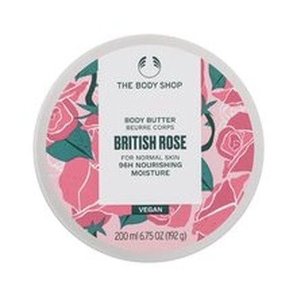 The Body Shop Body Butter 24 Hours British Rose 200Ml