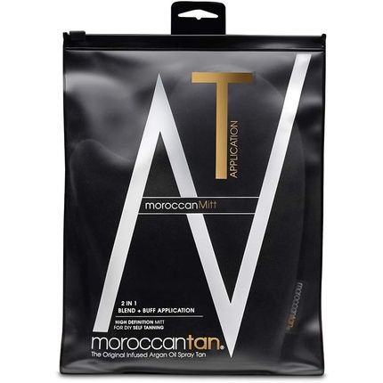 Self-Tanning Application Mitt With Velvet Finish