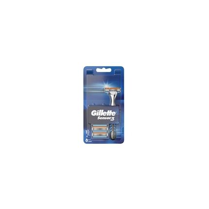 Gillette Sensor 3 Razor And 6 Refills Gillette - Image 3