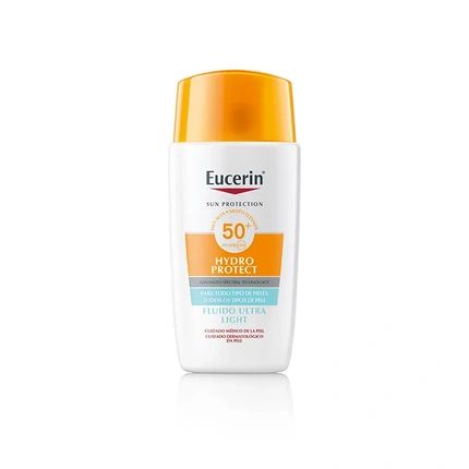Eucerin Hydra Protect Ultra Light Fluid Spf50 50Ml High Protection Sunscreen